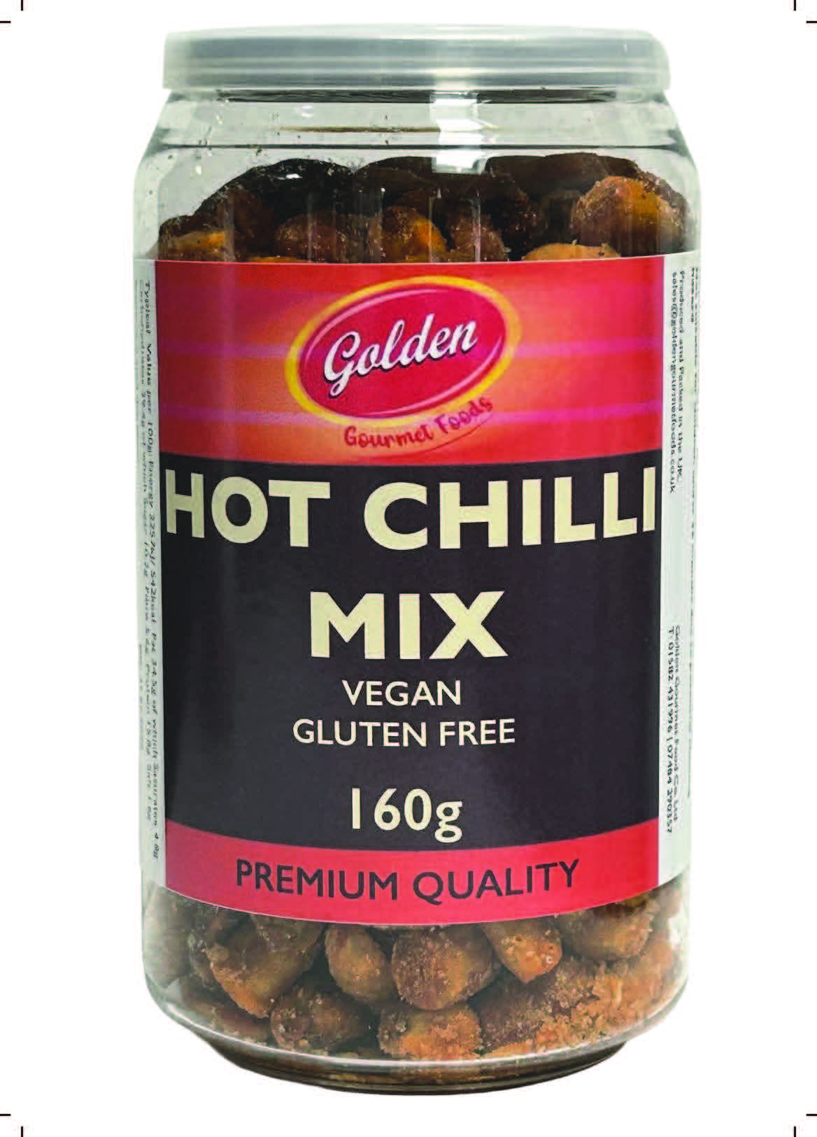 Hot Chilli Mix 160g ( pack of 6 bottles)