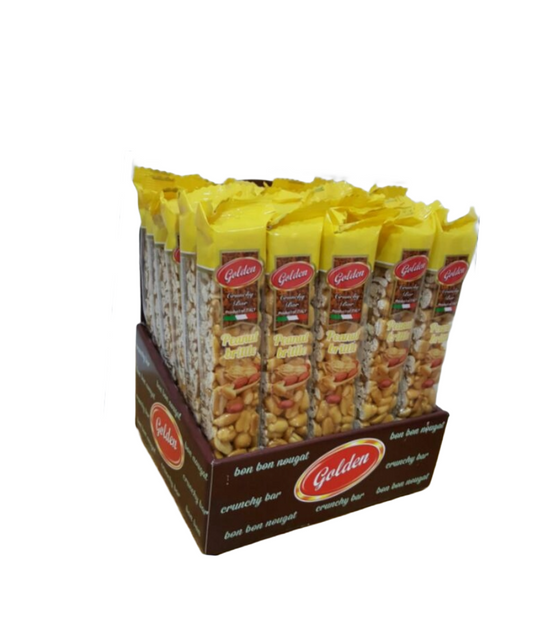 GOLDEN CRUNCHY PEANUT BRITTLE 85G X 30